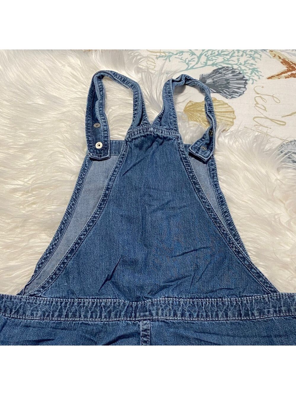 The Children's Place Blue Denim Jumpsuit - Picture 8 of 9